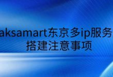 raksamart東京多ip服務(wù)器搭建注意事項(xiàng)-站長(zhǎng)資訊網(wǎng)